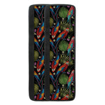 Embroidery Parrot Pattern Print Refrigerator Handle Covers