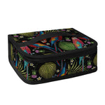 Embroidery Parrot Pattern Print Small Lunch Bag