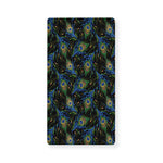 Embroidery Peacock Feather Print Baby Crib Sheet