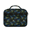 Embroidery Peacock Feather Print Briefcase Bible Bag