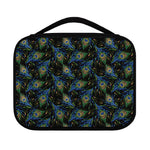 Embroidery Peacock Feather Print Classic Bible Case