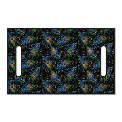 Embroidery Peacock Feather Print Golf Cart Seat Cover