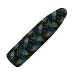 Embroidery Peacock Feather Print Ironing Board Cover