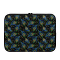 Embroidery Peacock Feather Print Laptop Sleeve