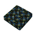Embroidery Peacock Feather Print Outdoor Seat Cushion Cover