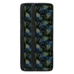 Embroidery Peacock Feather Print Refrigerator Handle Covers