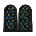 Embroidery Peacock Feather Print Skillet Handle Cover