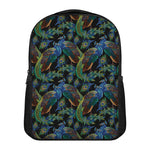 Embroidery Peacock Pattern Print Casual Backpack