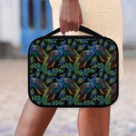 Embroidery Peacock Pattern Print Classic Bible Case