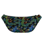 Embroidery Peacock Pattern Print Fanny Pack