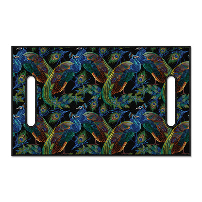 Embroidery Peacock Pattern Print Golf Cart Seat Cover