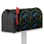 Embroidery Peacock Pattern Print Mailbox Cover