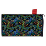 Embroidery Peacock Pattern Print Mailbox Cover