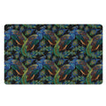 Embroidery Peacock Pattern Print Polyester Doormat