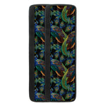 Embroidery Peacock Pattern Print Refrigerator Handle Covers