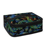 Embroidery Peacock Pattern Print Small Lunch Bag