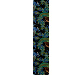 Embroidery Peacock Pattern Print Table Runner