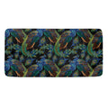 Embroidery Peacock Pattern Print Towel