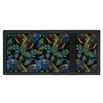 Embroidery Peacock Pattern Print Trifold Wallet