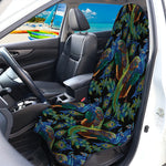 Embroidery Peacock Pattern Print Waterproof Car Seat Cover