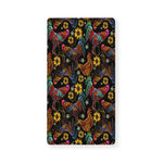 Embroidery Rooster Pattern Print Baby Crib Sheet