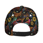 Embroidery Rooster Pattern Print Baseball Cap