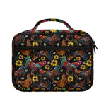 Embroidery Rooster Pattern Print Briefcase Bible Bag