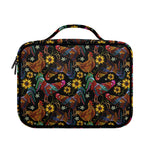 Embroidery Rooster Pattern Print Briefcase Bible Bag