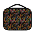 Embroidery Rooster Pattern Print Classic Bible Case
