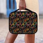 Embroidery Rooster Pattern Print Classic Bible Case