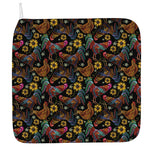 Embroidery Rooster Pattern Print Hand Towel