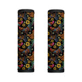 Embroidery Rooster Pattern Print Handle Covers