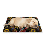Embroidery Rooster Pattern Print Pet Cooling Mat Cover