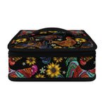 Embroidery Rooster Pattern Print Small Lunch Bag