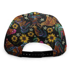 Embroidery Rooster Pattern Print Snapback Cap