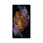 Embroidery Tiger And Flower Print Baby Crib Sheet