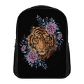 Embroidery Tiger And Flower Print Casual Backpack