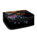 Embroidery Tiger And Flower Print Small Lunch Bag