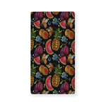 Embroidery Tropical Pattern Print Baby Crib Sheet