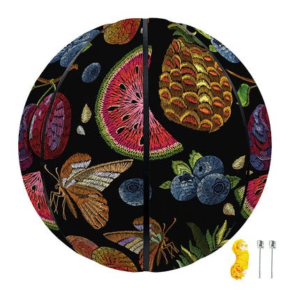 Embroidery Tropical Pattern Print Basketball