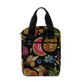 Embroidery Tropical Pattern Print Bible Tote Bag