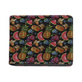 Embroidery Tropical Pattern Print Bifold Wallet