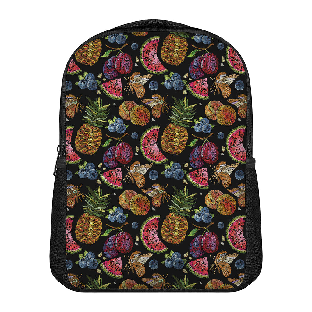 Embroidery Tropical Pattern Print Casual Backpack