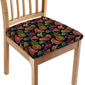 Embroidery Tropical Pattern Print Chair Cushion Cover