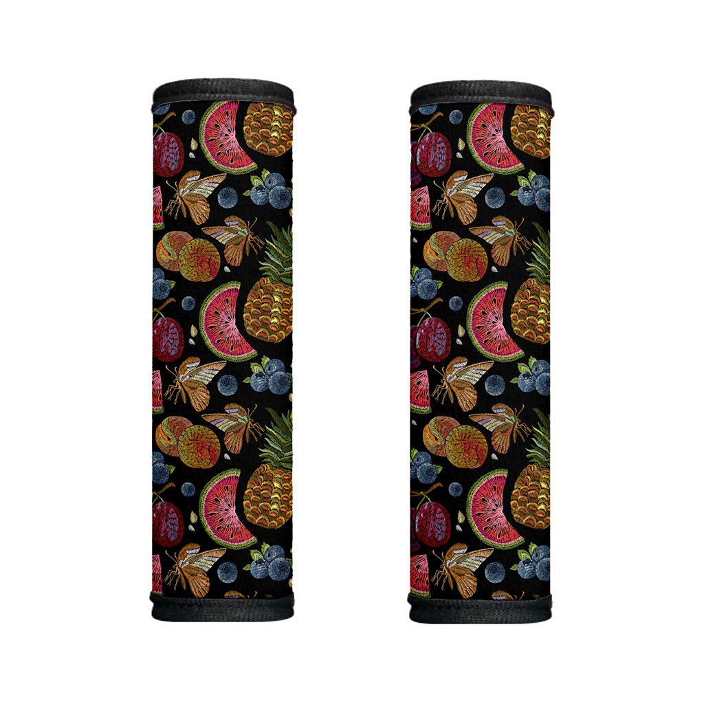 Embroidery Tropical Pattern Print Handle Covers