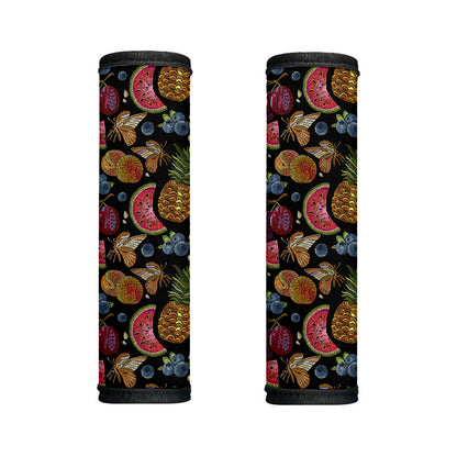 Embroidery Tropical Pattern Print Handle Covers