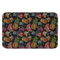 Embroidery Tropical Pattern Print Indoor Door Mat