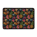 Embroidery Tropical Pattern Print Kitchen Mat