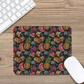 Embroidery Tropical Pattern Print Mouse Pad