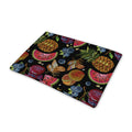 Embroidery Tropical Pattern Print Pet Cooling Mat Cover